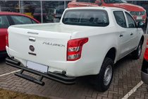 Fiat Fullback 2016– Achterbeschermbeugel AK-Special Black (RVS) foto 2