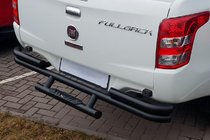 Fiat Fullback 2016– Achterbeschermbeugel AK-Special Black (RVS) foto 1