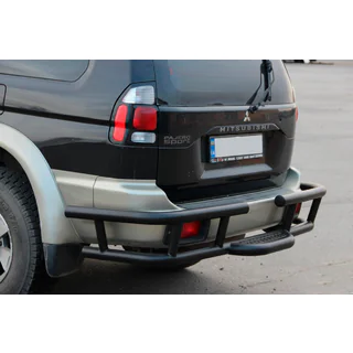 Achterbeschermbeugel AK-Special Black (RVS) foto 1