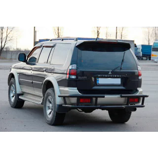 Achterbeschermbeugel AK-Special Black (RVS) foto 2