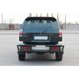 Achterbeschermbeugel AK-Special Black (RVS) foto 4