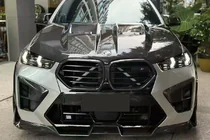 BMW X6 G06 2019–2027 Frontbumper lip Lip SQ (voor F96 2023+, carbon) foto 1