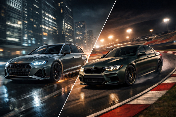 Audi RS6 versus BMW M5