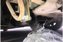 Renault Trafic 2001–2015 Bullbar WT004 met Trafic-opschrift (RVS) foto 3