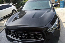 Infiniti QX70 2013–2019 Motorkap (carbon) foto 1