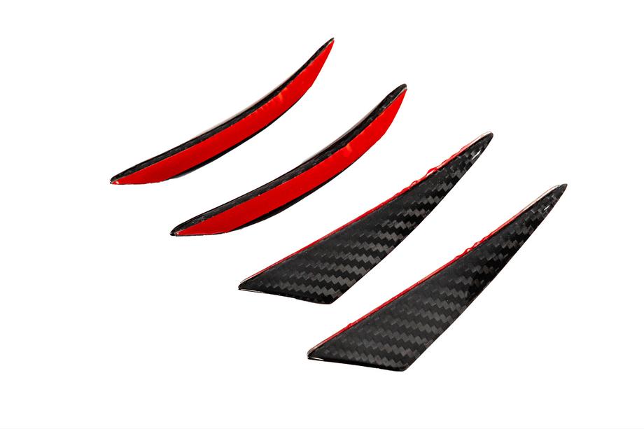 Inserts voor voorbumper (carbon) Foto 5