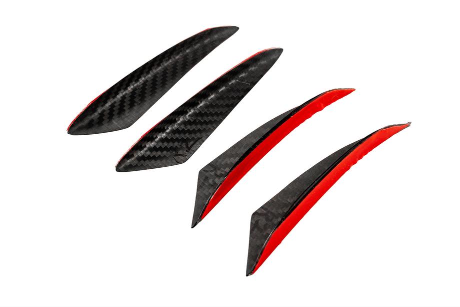 Inserts voor voorbumper (carbon) Foto 9