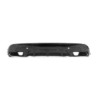 Achterbumper diffuser met uitlaatsierstukken Black