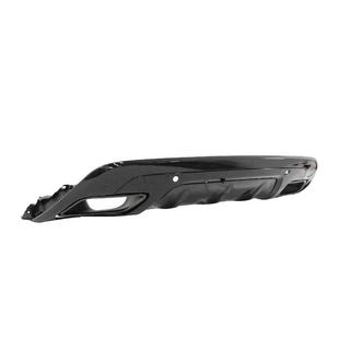 Achterbumper diffuser met uitlaatsierstukken Black foto 3