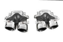 Mercedes E-class W213 2016–2023 Achterdiffuser met uitlaatsierstukken E53-Design Silver (voor Base) foto 6