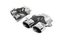 Mercedes E-class W213 2016–2023 Achterdiffuser met uitlaatsierstukken E53-Design Silver (voor Base) foto 7