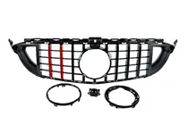 Mercedes C-klasse W205 2014–2021 Rocket voorgrille (2018+, voor Avantgarde/AMG-Line/C43 AMG) foto 2