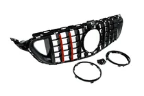 Mercedes C-klasse W205 2014–2021 Rocket voorgrille (2018+, voor Avantgarde/AMG-Line/C43 AMG) foto 4