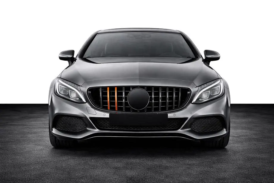 Mercedes C-klasse W205 2014–2021 Rocket voorgrille (2018+, voor Avantgarde/AMG-Line/C43 AMG) Image