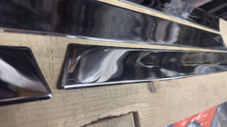 Nissan Qashqai 2010–2014 B-keus Deurstrips OmsaLine (4 st., RVS) foto 4