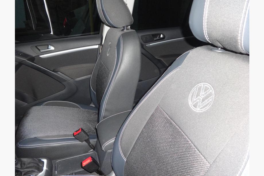 Volkswagen Tiguan 2007–2016 Autostoelhoezen (kunstleer↗stof, Premium) Foto 28