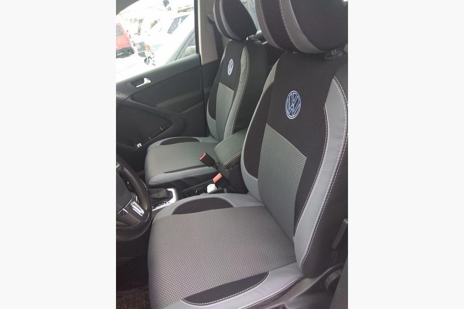 Volkswagen Tiguan 2007–2016 Autostoelhoezen (kunstleer↗stof, Premium) Foto 9
