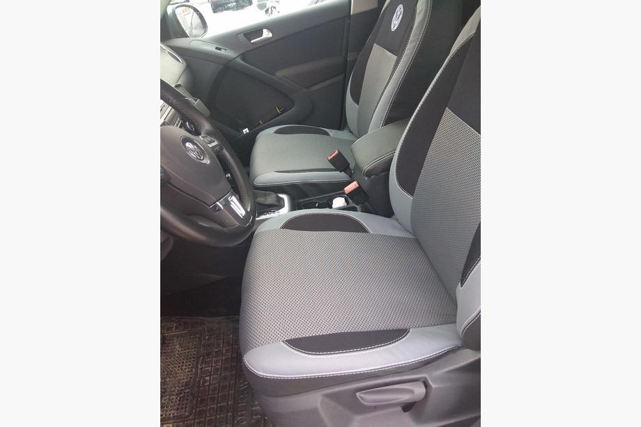 Volkswagen Tiguan 2007–2016 Autostoelhoezen (kunstleer↗stof, Premium) Foto 10