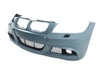 BMW 3-serie E90/E91 2005–2011 M-Sport bodykit (voor E90 2008-2011) Enkele uitlaat met uitlaten links en rechts foto 15