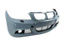 BMW 3-serie E90/E91 2005–2011 M-Sport bodykit (voor E90 2008-2011) Enkele uitlaat met uitlaten links en rechts foto 16