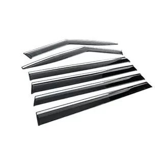 Raamwindschermen met chromen sierlijst Niken Luxury (6 stuks) foto 3
