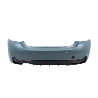 Achterbumper met diffuser voor enkelzijdige dubbele uitlaat M-Sport BMW 4 Serie F32/F33/F36 2012–2020 foto 1