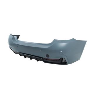 Achterbumper met diffuser voor enkelzijdige dubbele uitlaat M-Sport BMW 4 Serie F32/F33/F36 2012–2020 foto 2