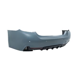Achterbumper met diffuser voor enkelzijdige dubbele uitlaat M-Sport BMW 4 Serie F32/F33/F36 2012–2020 foto 3