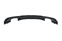BMW 3 Serie F30/F31 2012–2019 Achterbumperdiffuser voor dubbelzijdige dubbele uitlaat V2 (voor M-Sport, ABS) foto 2