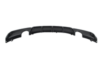 BMW 3 Serie F30/F31 2012–2019 Achterbumper diffuser voor dubbelzijdige enkele uitlaat V2 (voor M-Sport, ABS) foto 2