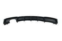 BMW 3 Serie F30/F31 2012–2019 Achterbumperdiffuser voor dubbel uitlaatsysteem aan één zijde V2 (voor M-Sport, ABS) foto 1