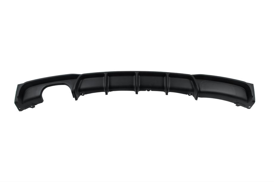 BMW 3 Serie F30/F31 2012–2019 Achterbumperdiffuser voor dubbel uitlaatsysteem aan één zijde V2 (voor M-Sport, ABS) Image