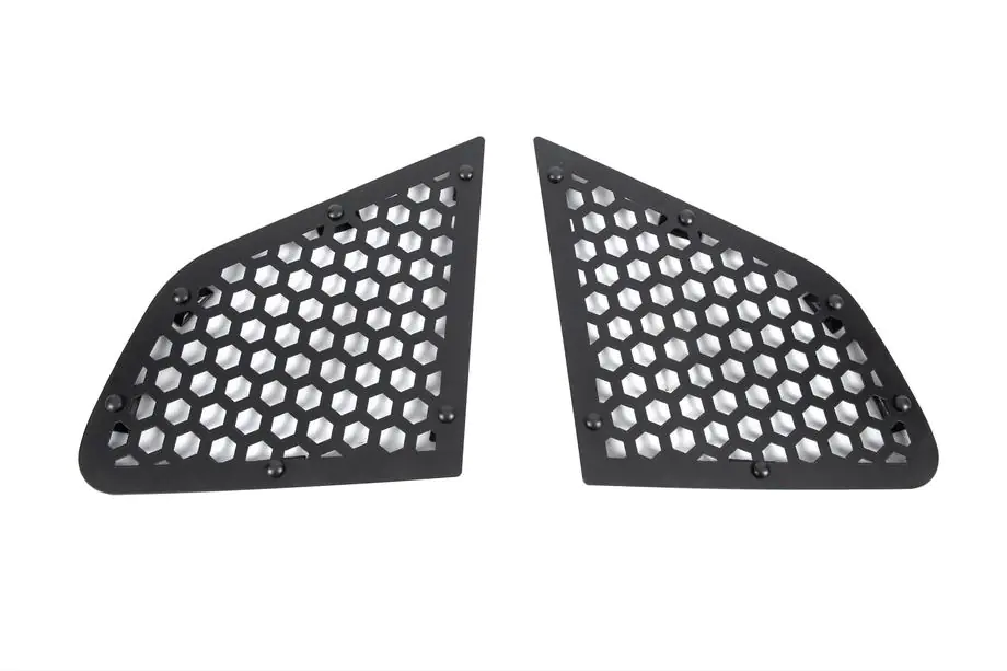 Renault Duster 2024– Afdekpanelen voor achterste zijruiten EuroCap (2 stuks, metaal) Foto 2