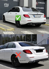 Mercedes E-class W213 2016–2023 Achterspatlappen Premium voor AMG-Line, AMG (4 stuks) foto 2