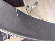 Volkswagen Golf 5 2003–2009 B-keuze Front lip spoiler DPT (spuitklaar) foto 2