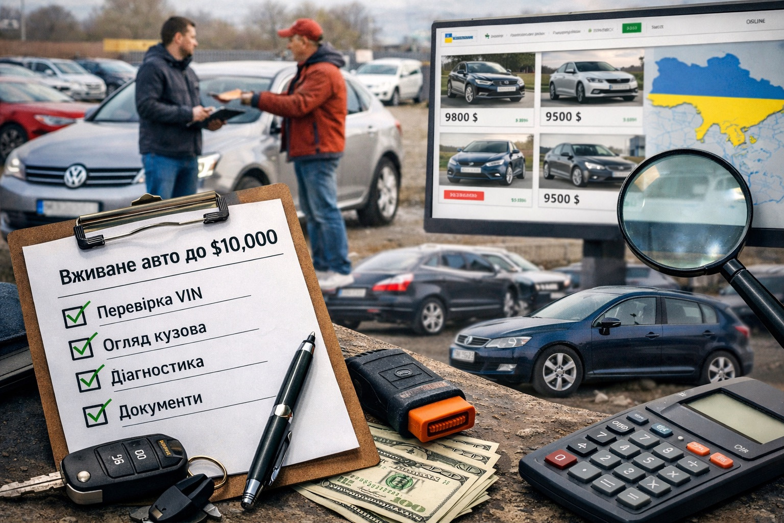 Occasions tot $10,000: een goede vinden op de Oekraïense markt