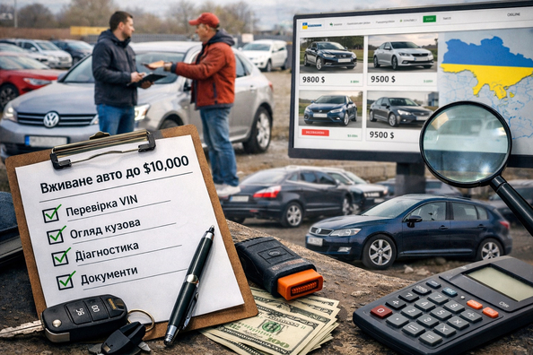 Occasions tot $10,000: een goede vinden op de Oekraïense markt
