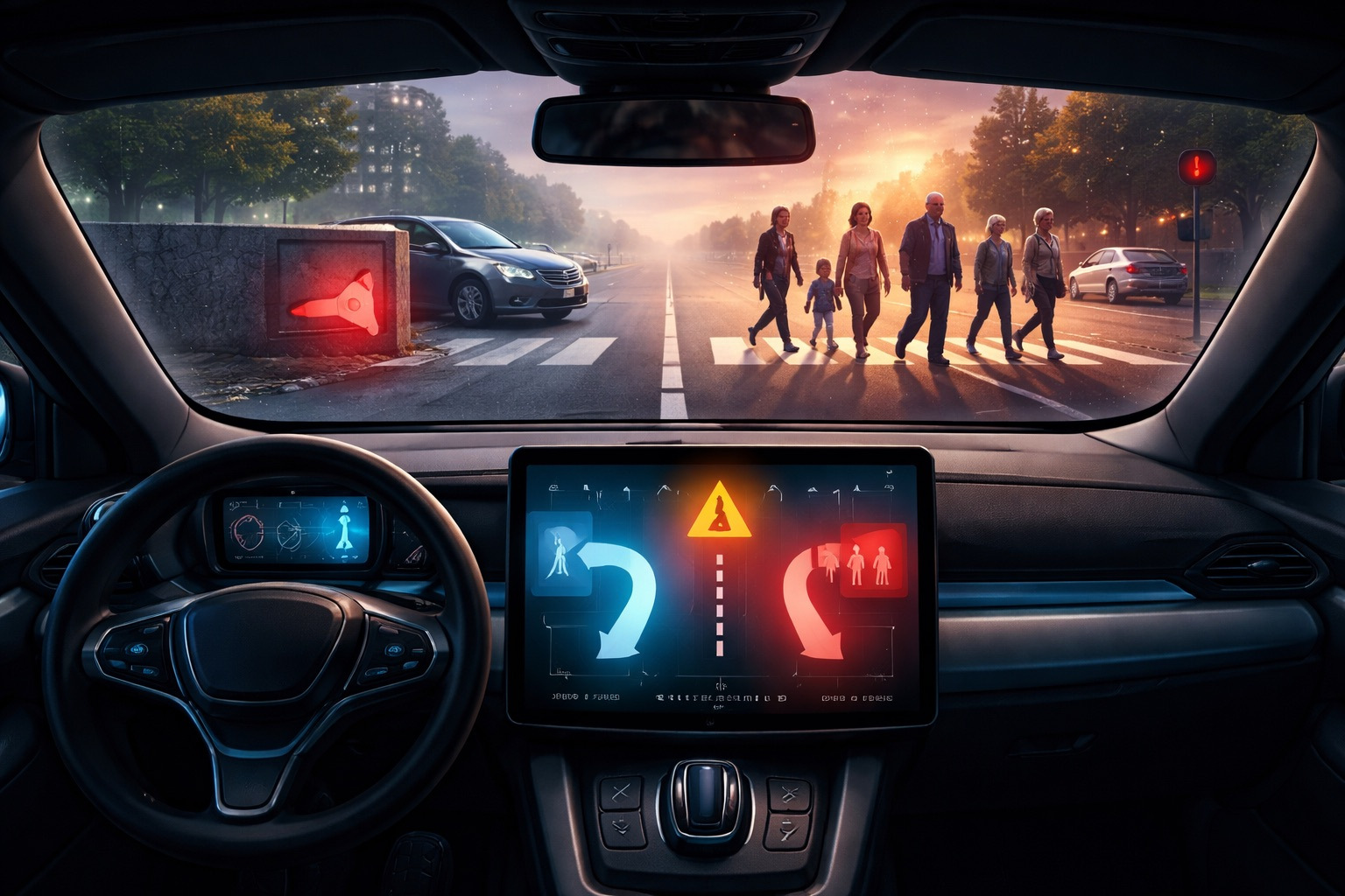 Autopilot en het dilemma: wie «sterft» – bestuurder of voetgangers?