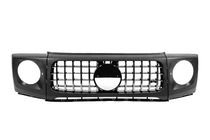 Mercedes G-klasse W463 1990–2018 Radiateurgrille met koplampranden BRB 2018-style (voor auto's met gemonteerde faceliftset) foto 1