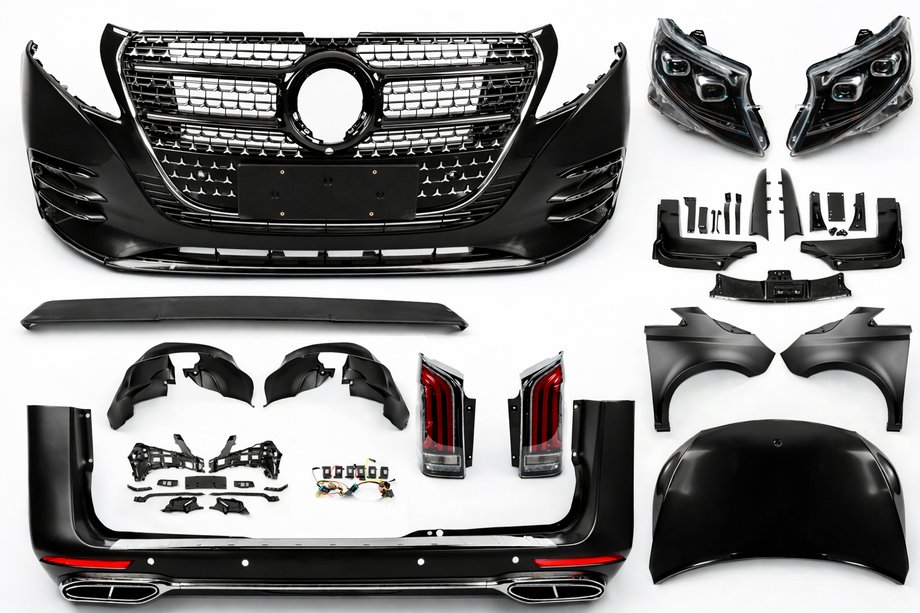 Mercedes Vito W639 2004–2014 Faceliftkit voor W447 2025 Foto 1