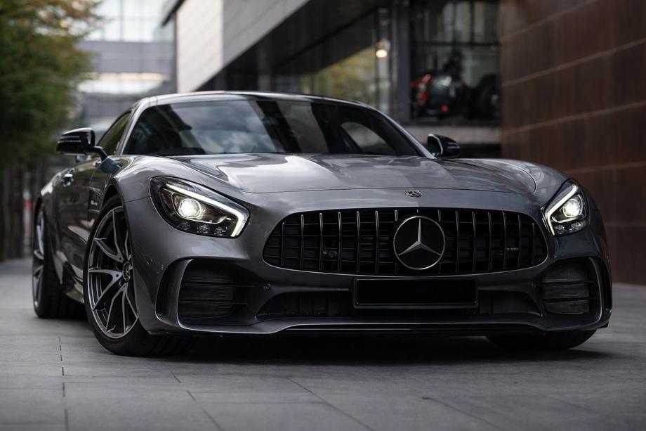 Mercedes AMG GT C190/R190 2014–2022 Voorgrille GT Panamericana Black (2018+) Image
