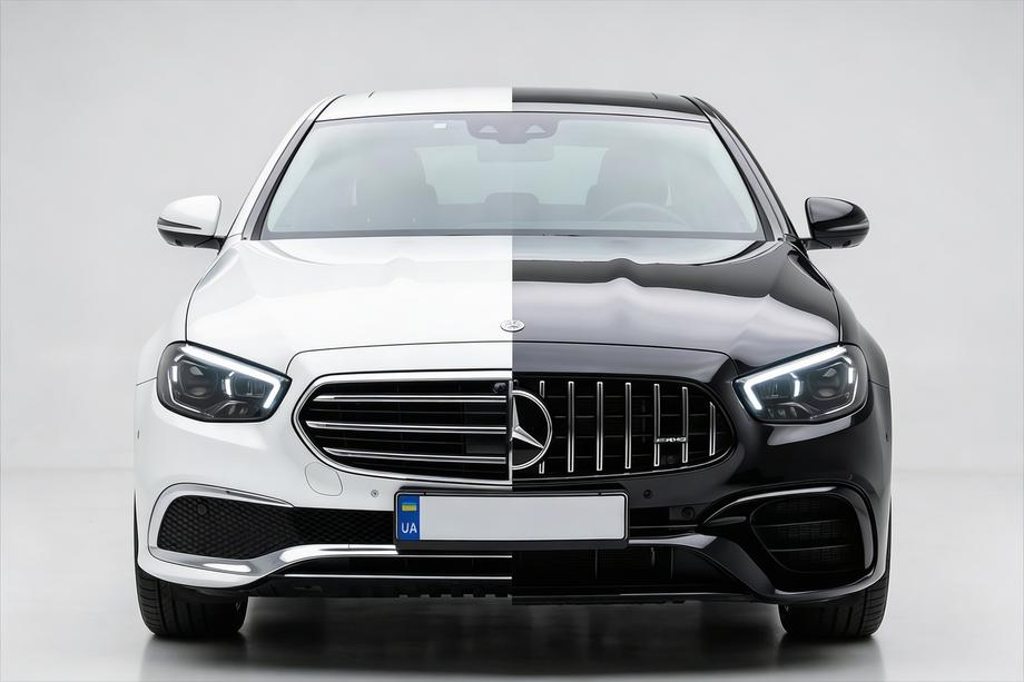 Mercedes E-class W213 2016–2023 AMG E63 bodykit met achterbumper (voor 2020-2024) Image