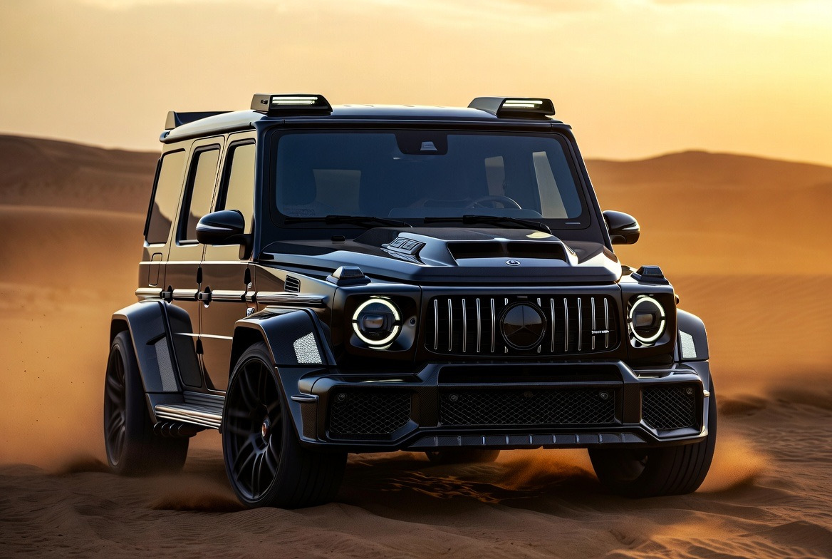 Mercedes G-Class G63 Brabus 2026 met agressieve carbon bumper