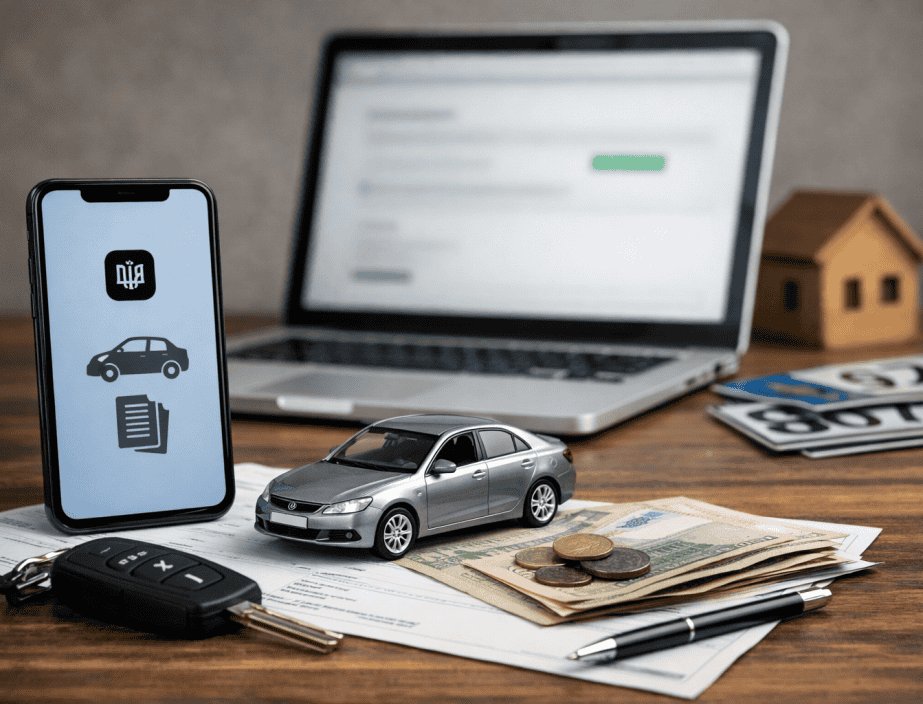 Auto overschrijven in Diia: stap-voor-stap handleiding