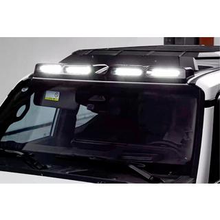 Voorruitvizier met LED (Zwart) foto 1