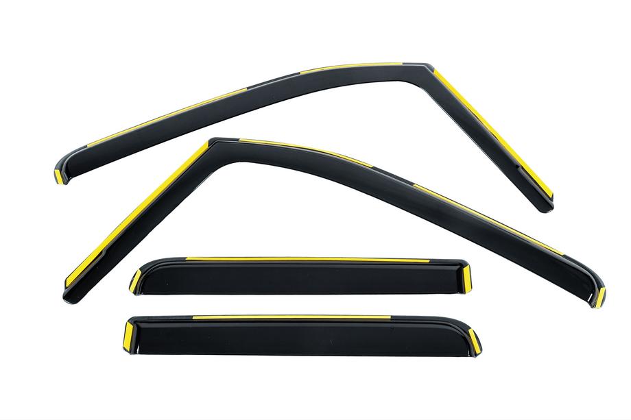 Toyota Proace City 2016– In-channel raamdeflectoren Niken Luxury (4 stuks) Image