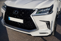 Lexus LX570/450d 2008–2022 Afgeprijsd! TRD front lip skirt (2021-2022) foto 1