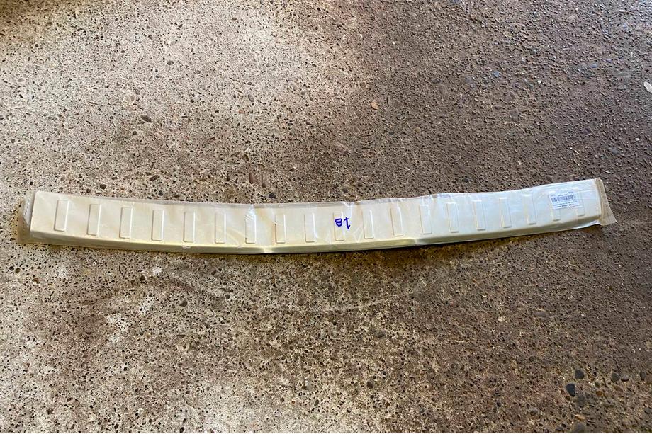 BMW X3 F25 2011–2018 Afgeprijsd RVS achterbumper beschermlijst Carmos Foto 2