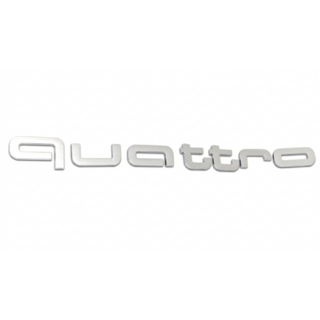 Quattro Grey embleem foto 1