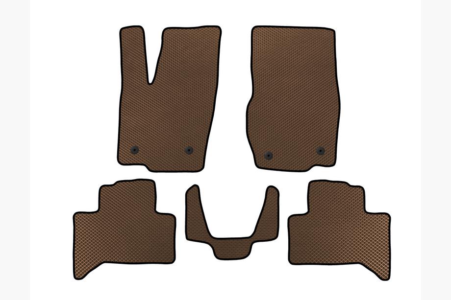 Toyota Land Cruiser Prado 250 2023– EVA automatten (bruin) Image